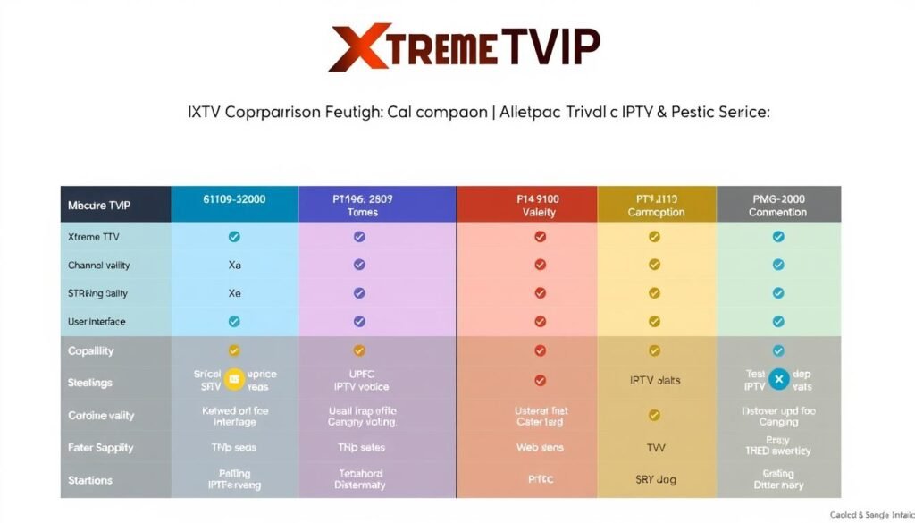 IPTV Services Comparison