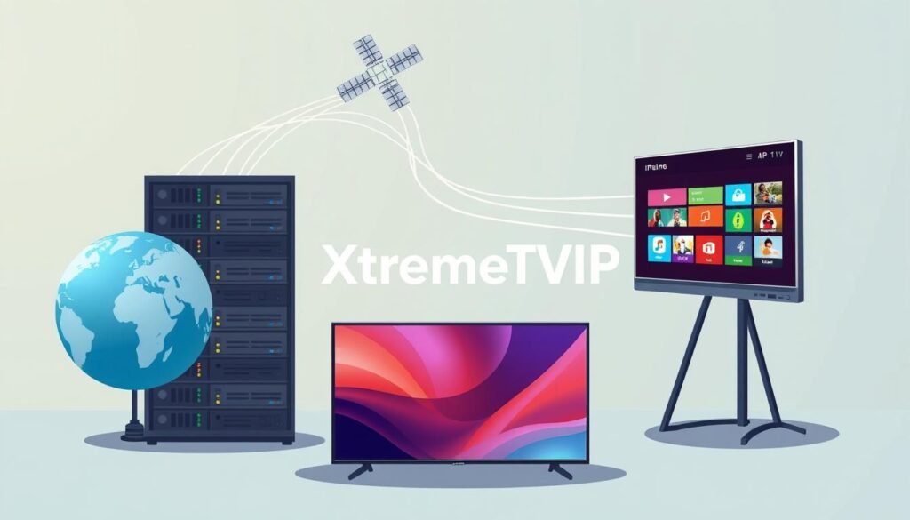 fonctionnement de l'IPTV Application IPTV