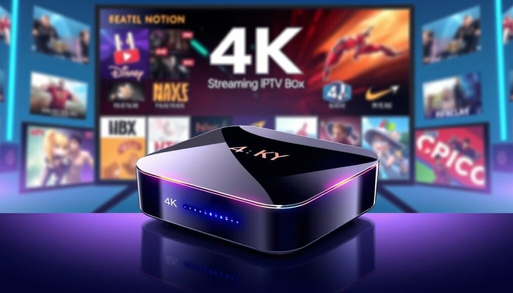 4K Streaming IPTV Box