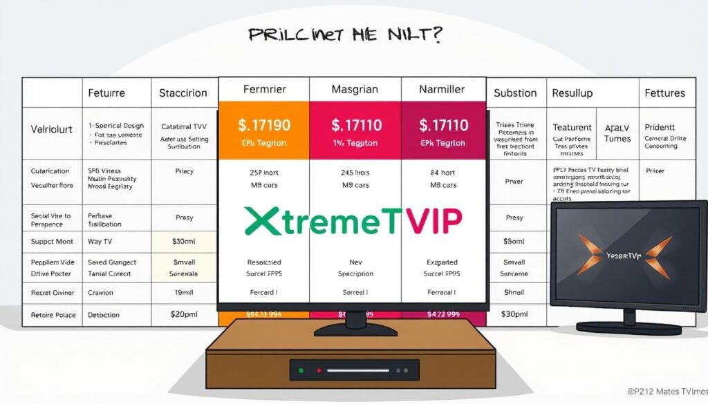 IPTV pricing comparison