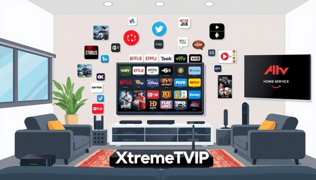 IPTV service types
