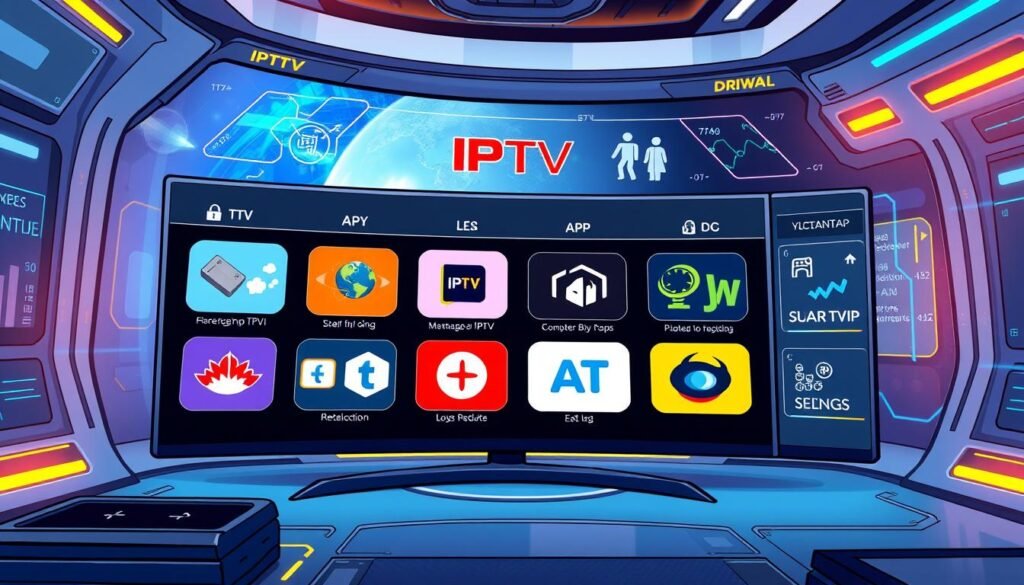 análise de aplicativos IPTV